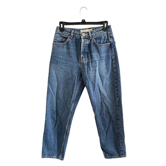 Asos Recycled Movement Size 26/28 Denim High Rise Jeans - Picture 1 of 4